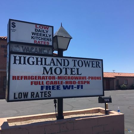 Highland Tower Motel Тусон Экстерьер фото